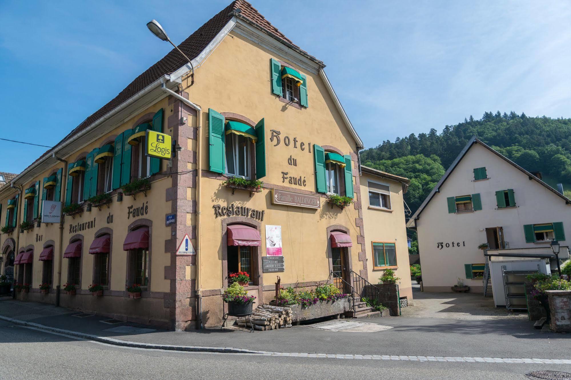 Hotel Restaurant Du Faude Lapoutroie Exterior photo